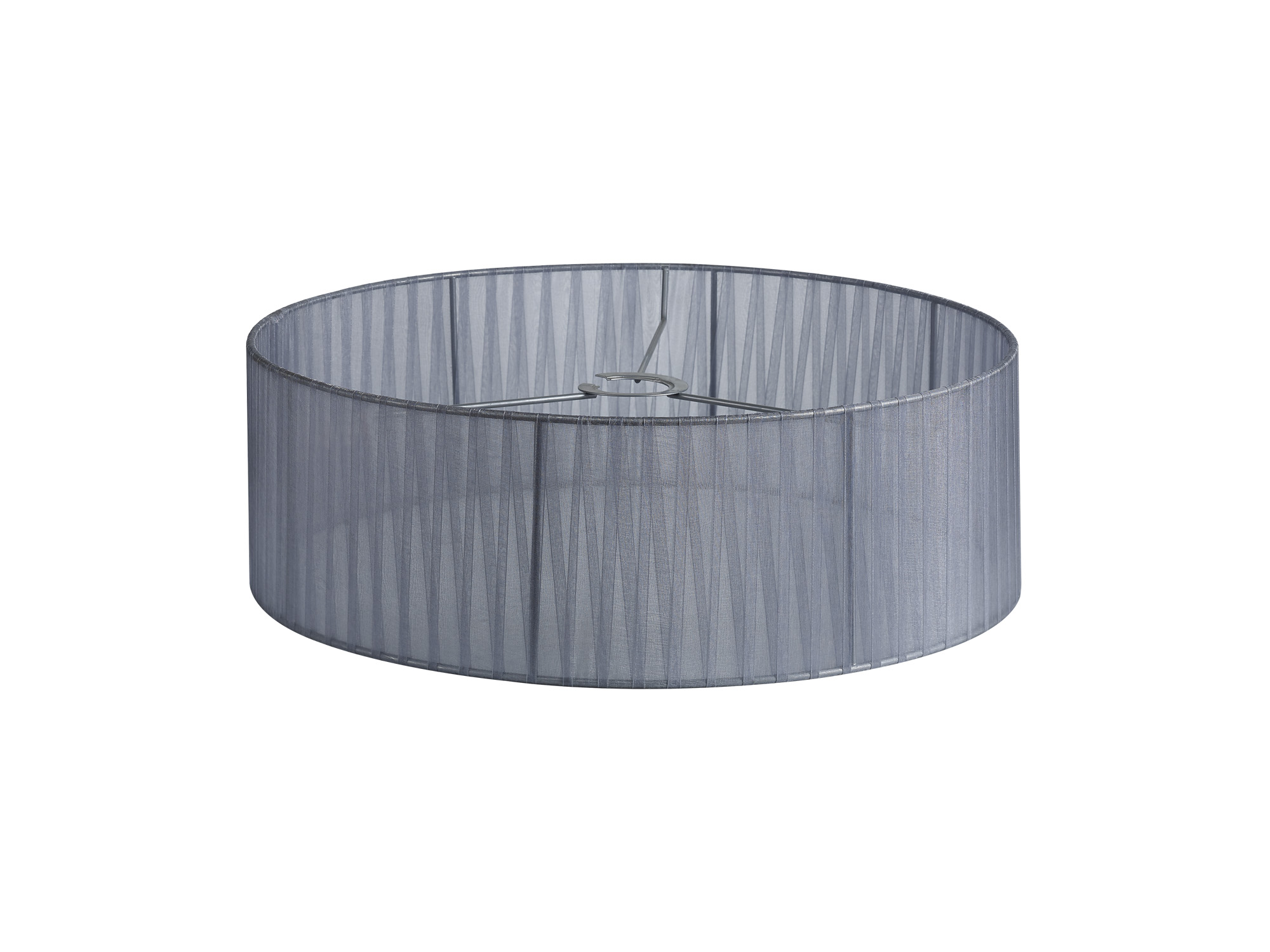 D0612  Serena 45cm Faux Silk Organza Shade Grey
